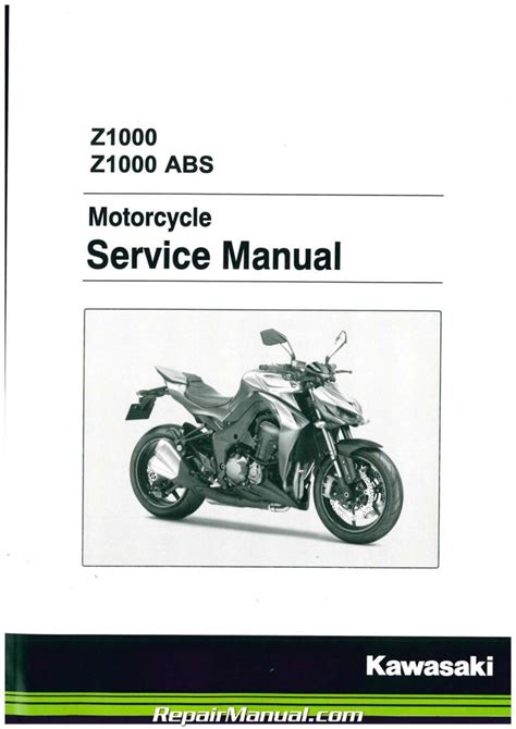 Kawasaki Z1000 2000 Factory Service Repair Manual