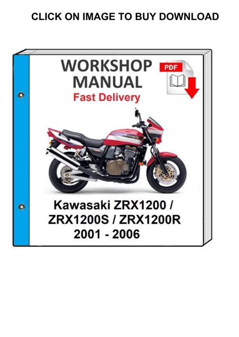 Kawasaki Zrx1200 2001 Repair Service Manual