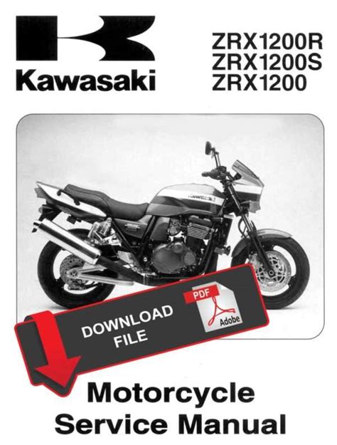 Kawasaki Zrx1200r 2005 Repair Service Manual