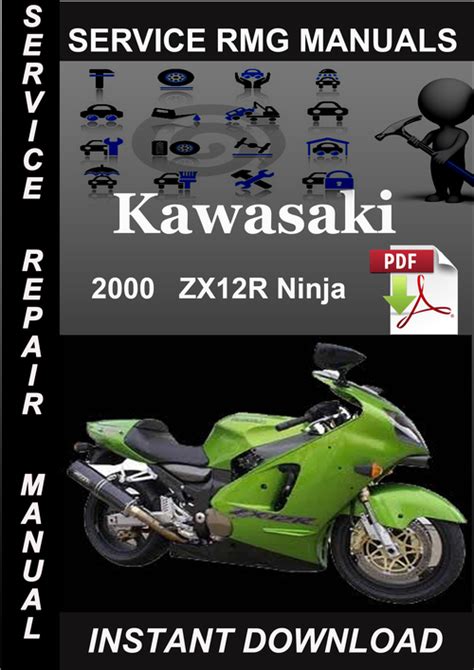 Kawasaki Zx12r Ninja 2000 Factory Service Repair Manual Download