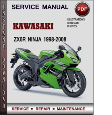 Kawasaki Zx6r 2005 Factory Service Repair Manual Download