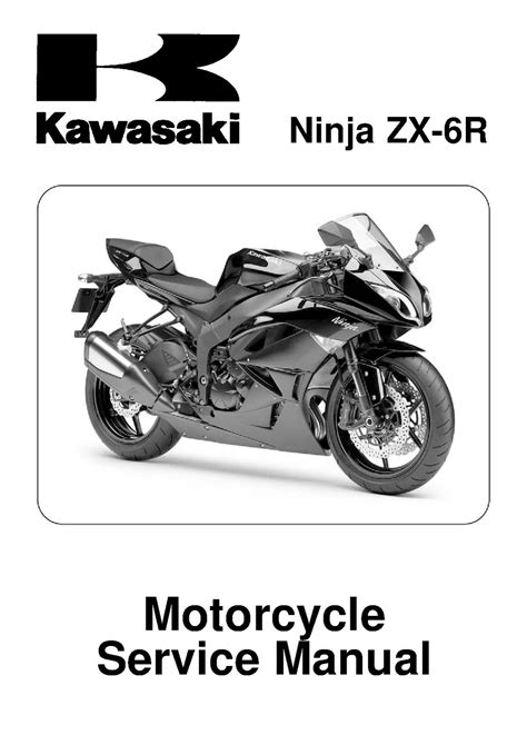 Kawasaki Zx6r Ninja 2000 2002 Service Repair Manual