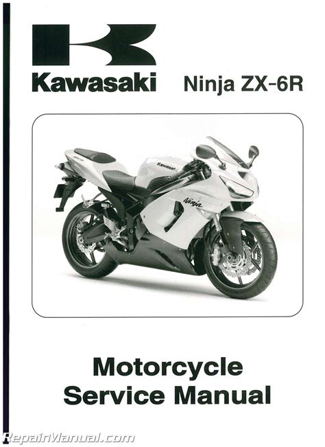 Kawasaki Zx6r Ninja 2005 2006 Service Repair Manual