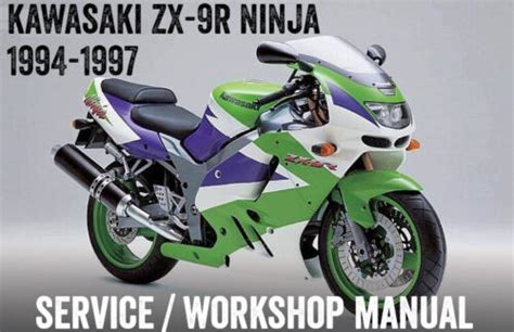 Kawasaki Zx9r Zx 9r 1994 1997 Workshop Service Repair Manual