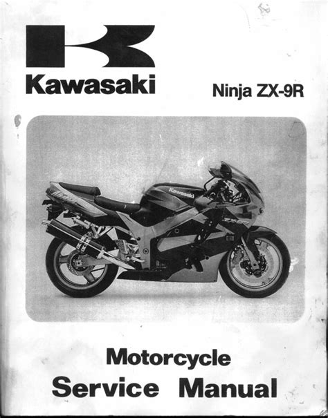 Kawasaki Zx9r Zx 9r 1994 1999 Full Service Repair Manual