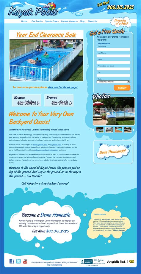 Kayak Pools Catalogue