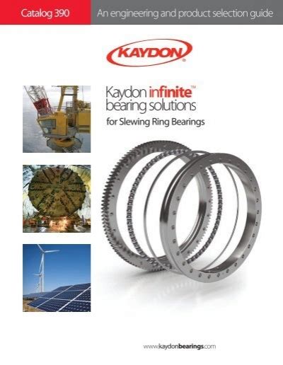Kaydon Bearing Catalog: Your Essential Guide to Precision and Durability