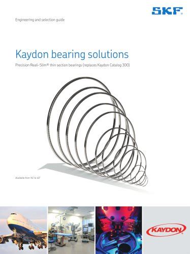 Kaydon Slewing Bearing: A Journey of Innovation, Precision, and Inspiration