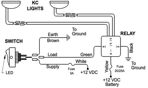 Kc Headlight Wiring Diagram