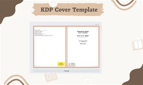 Kdp Book Cover Template