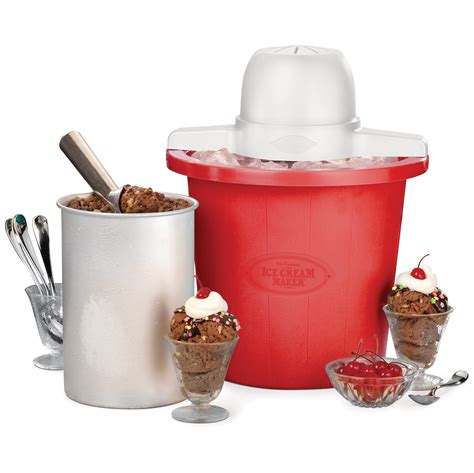 Kembali Ke Masa Lalu dengan Nostalgia 4 Quart Ice Cream Maker!
