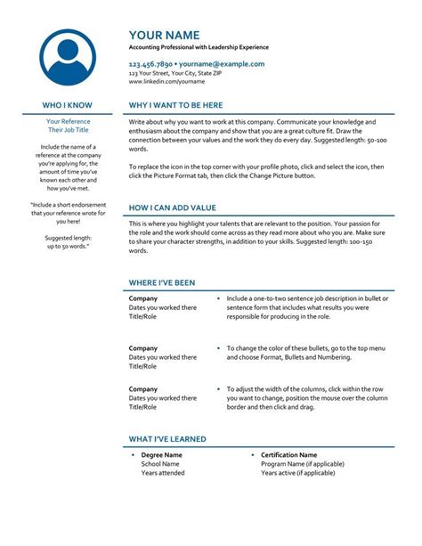 Ken Coleman Resume Template