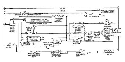 Kenmore 90 Series Electric Dryer Wiring Diagram