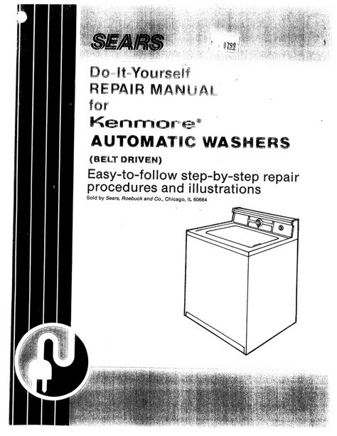 Kenmore 90 Series Washer Owners Manual