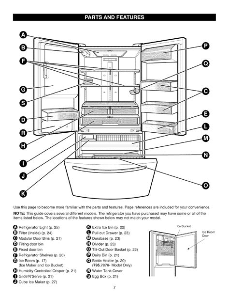 Kenmore Elite Bottom Freezer Manual