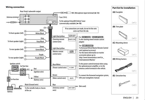 Kenwood Diagram Wiring Ddx371