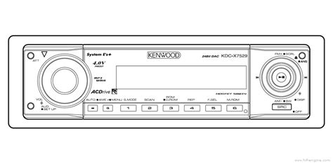 Kenwood Kdc X7529 Cd Receiver Service Manual