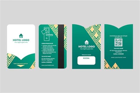Key Card Template
