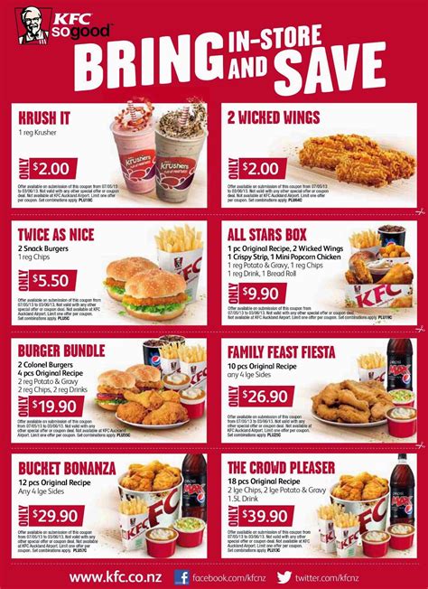 Kfc Printable Coupons
