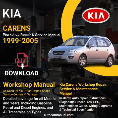 Kia Carens 2005 Workshop Service Repair Manual