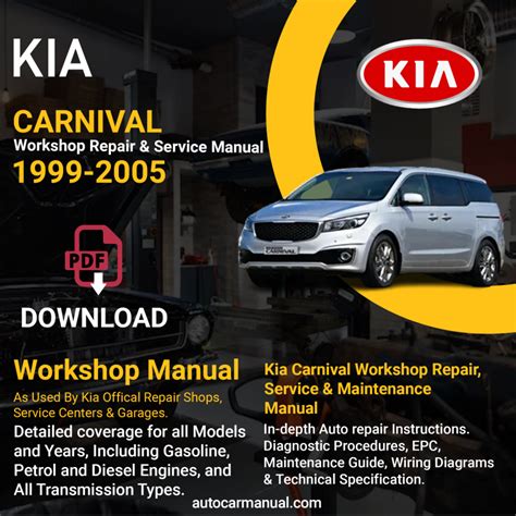 Kia Carnival Workshop Manual Repair Manual