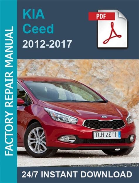 Kia Ceed Factory Workshop Service Repair Manual Download