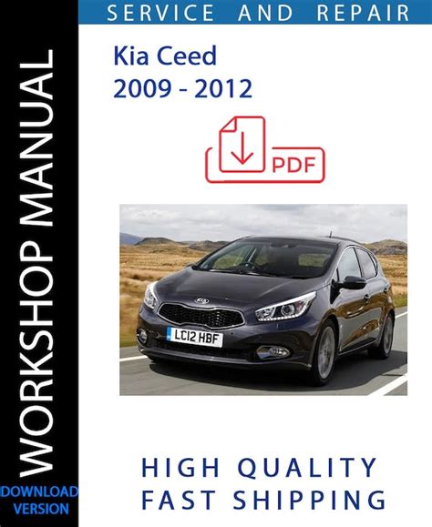 Kia Ceed Workshop Service Repair Manual Download