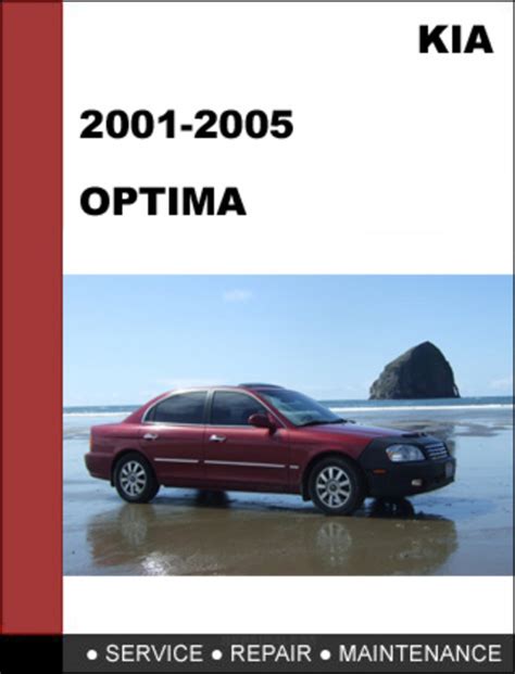 Kia Optima 2001 2005 Oem Service Repair Manual