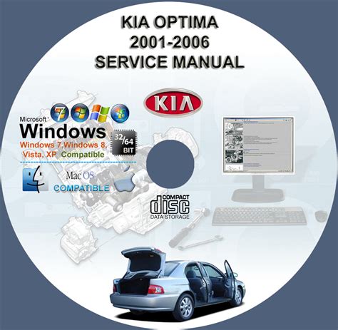 Kia Optima 2003 2004 2005 Repair Service Shop Manual