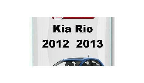 Kia Rio 2001 Workshop Repair Service Manual Pdf