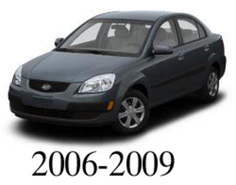 Kia Rio Service Repair Manual 2006 2009