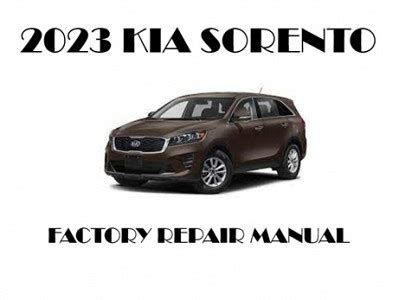 Kia Sorento 2004 Factory Service Repair Manual Pdf