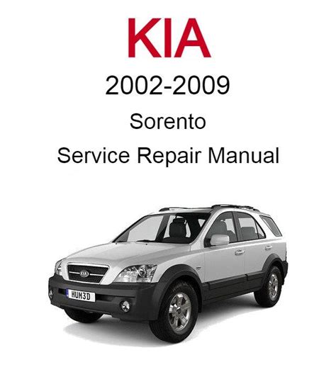 Kia Sorento 2009 Service Repair Manual Free