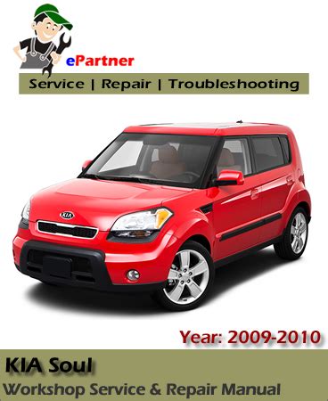 Kia Soul Service Repair Manual 2009 2010