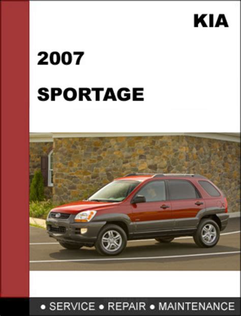 Kia Sportage Service Repair Manual 2006 2007 2008 Download