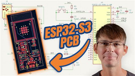 Kicad Project Template Pre Routed For Esp32 Pico