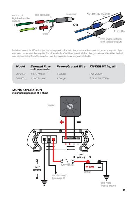 Kicker Cx1200 1 Wiring Diagram