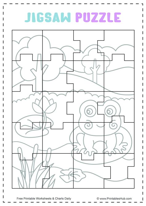Kids Puzzle Printable