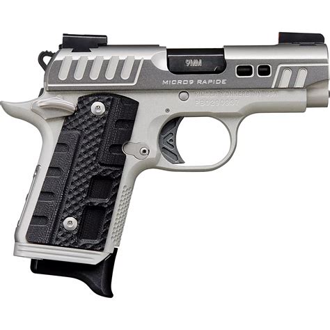 Kimber Micro 9 Rapide Black Ice: The Ultimate Concealed Carry Pistol