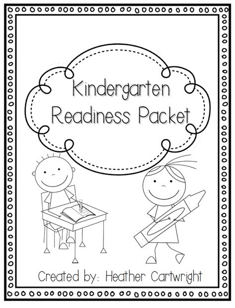 Kindergarten Packets Free Printable