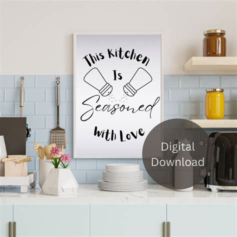 Kitchen Printable Wall Art