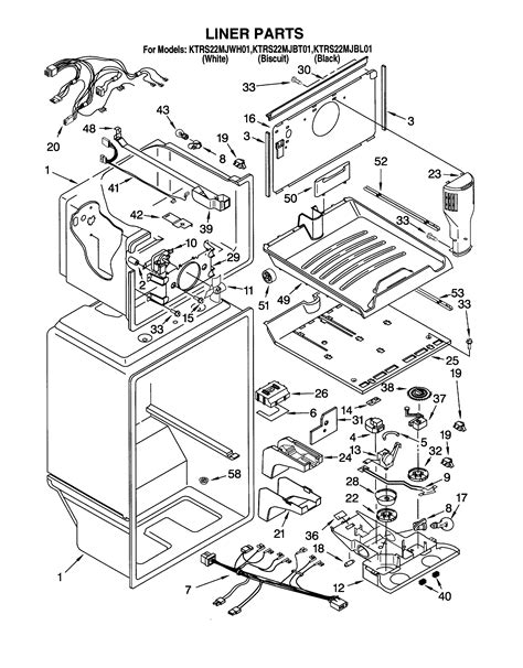 Kitchenaid Refrigerator Wiring Schematic