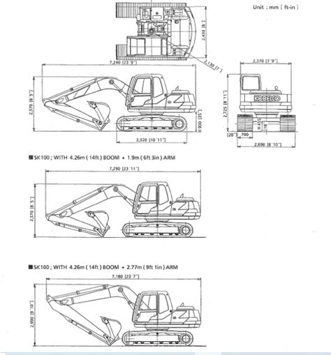 Kobelco Sk100 Crawler Excavator Service Repair Manual Download Yw 2801