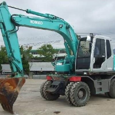 Kobelco Sk100w 2 Wheel Excavator Service Repair Manual Download Ye02001 And Up