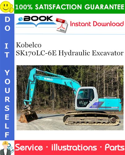 Kobelco Sk170lc 6e Crawler Excavator Service Repair Manual Download Ym03 00501 Ym04 00583