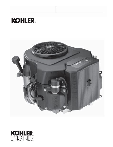 Kohler Command Model Ch740 27hp Engine Full Service Repair Manual