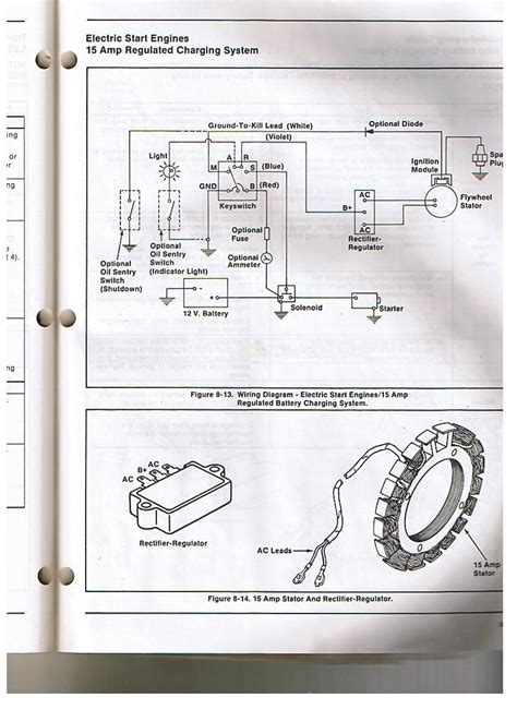 Kohler Command Voltage Regulator Wiring Diagram