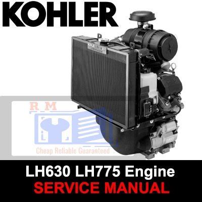 Kohler Engine Lh643 775 Full Service Repair Manual