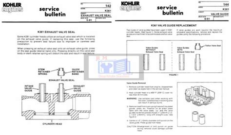 Kohler Model K361 Engine Workshop Service Repair Manual