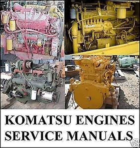 Komatsu 4d94e 4d98e And 4d106e Series Engine Service Repair Workshop Manual